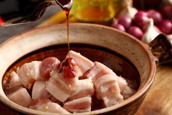 ướp thịt kho tiêu